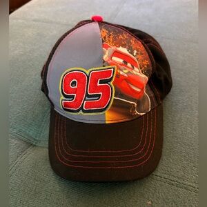 Disney Cars Lightning McQueen Hat - Black and Red